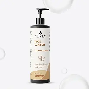 Conditioner, Anti Hair Fall, Frizz-Free, Soothes Dry Scalp, Boosts Hair Growth, All Hair Types, 200 ml (Rice Water Conditioner)