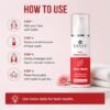 6137tpQStlL._SX522_ Face Wash, Foam, with Built-in Silicone Facial Brush, 100 ml, for Glowing Hydration (Skin brightening Facewash)