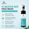 61AIIJC2PtL._SX522_ Face Wash for Hyperpigment, Dull skin with Vitamin B5, Deep Cleansing & Oil Control, 150 ml (1% Salicylic Acid Facewash)