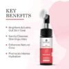 71oG3AsgzaL._SX522_ Skin Brightening Face Wash with Brush Glowing Hydration Evens Skin Tone 150 ml Deep Cleansing Gentle Formula Radiant Skin Best Face Wash