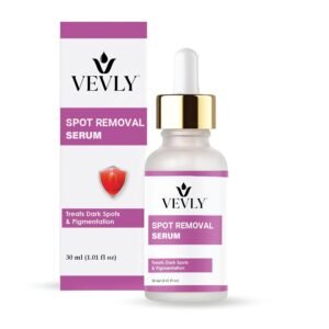 vevly spot removal serum Spot Removal Serum is a powerful brightening treatment designed to tackle dark spots, hyperpigmentation, and dull skin